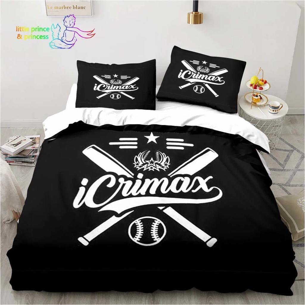 Icrimax 3D Print Comfortable Duvet Quilt Cover Pillowcase Bedding Set Children Bedroom Decoration Home Textile