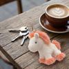Adorable Horse Plush Keychain Soft PP Cotton Cute Stuffed Animal Toy Bag Hanging Decoration For Girls Gift