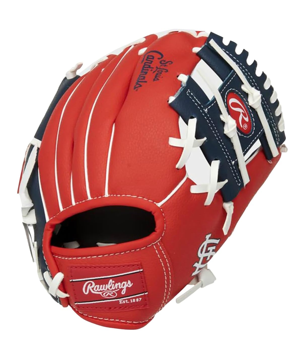 Rawlings Youth Baseball Glove STL Cardinals Player Series 10-inch Kids Team Logo STL10-22000007111