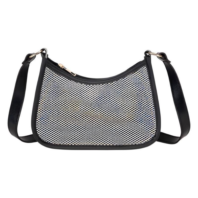 New Fashion Hand Carry Versatile Women's Bag Sequined Underarm Bag G Niche Shoulder Bag