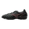 Mizuno Monarcida Neo II Punta Rotonda Lacci TF (Borchie di gomma) Scarpe da calcio da uomo leggere, supporto durevole antiscivolo, sneaker nere P1GD210500