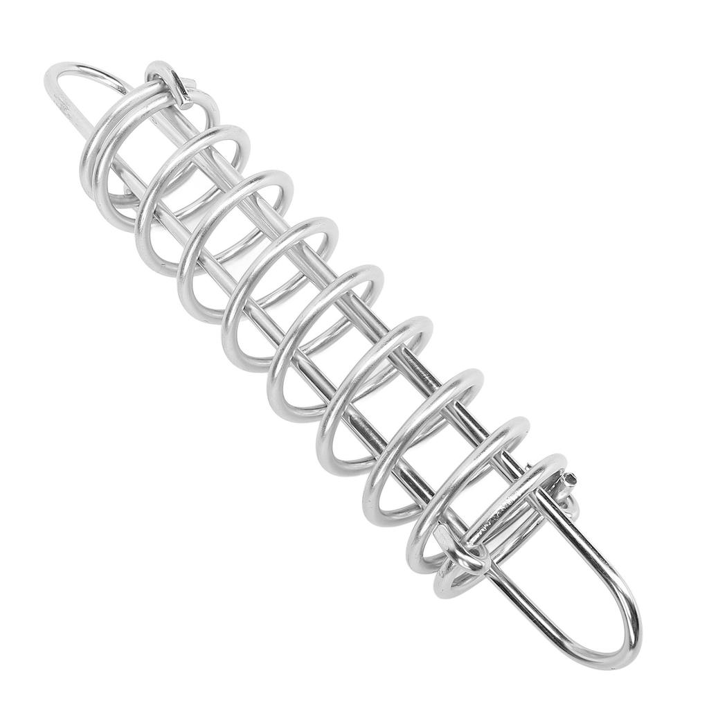 5 X 270mm Boat Mooring Spring 316 Stainless Steel Shock Absorbing Dock Line Mooring Springs for Yachts