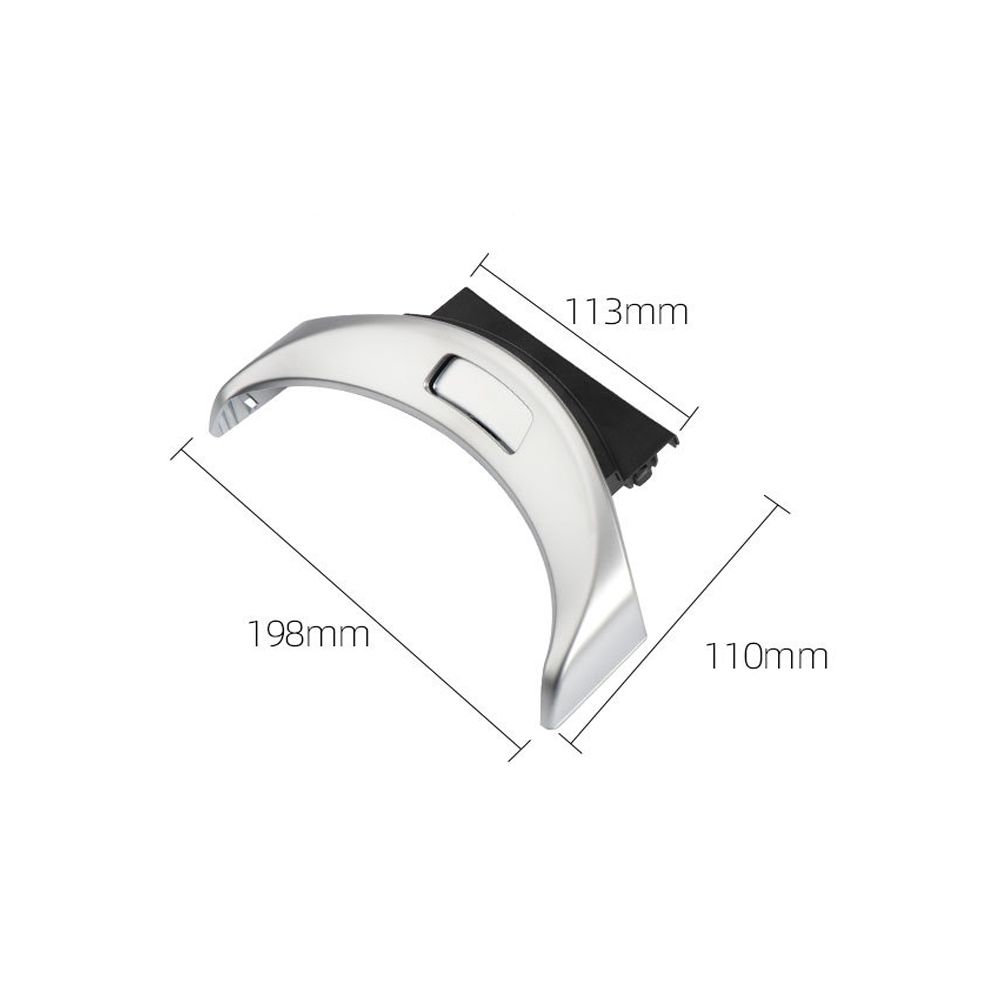 2056803407 Console Armrest Cover Switch Button ABS High Grade Central Storage Box Switch Durable for Mercedes-Benz C Class GLC