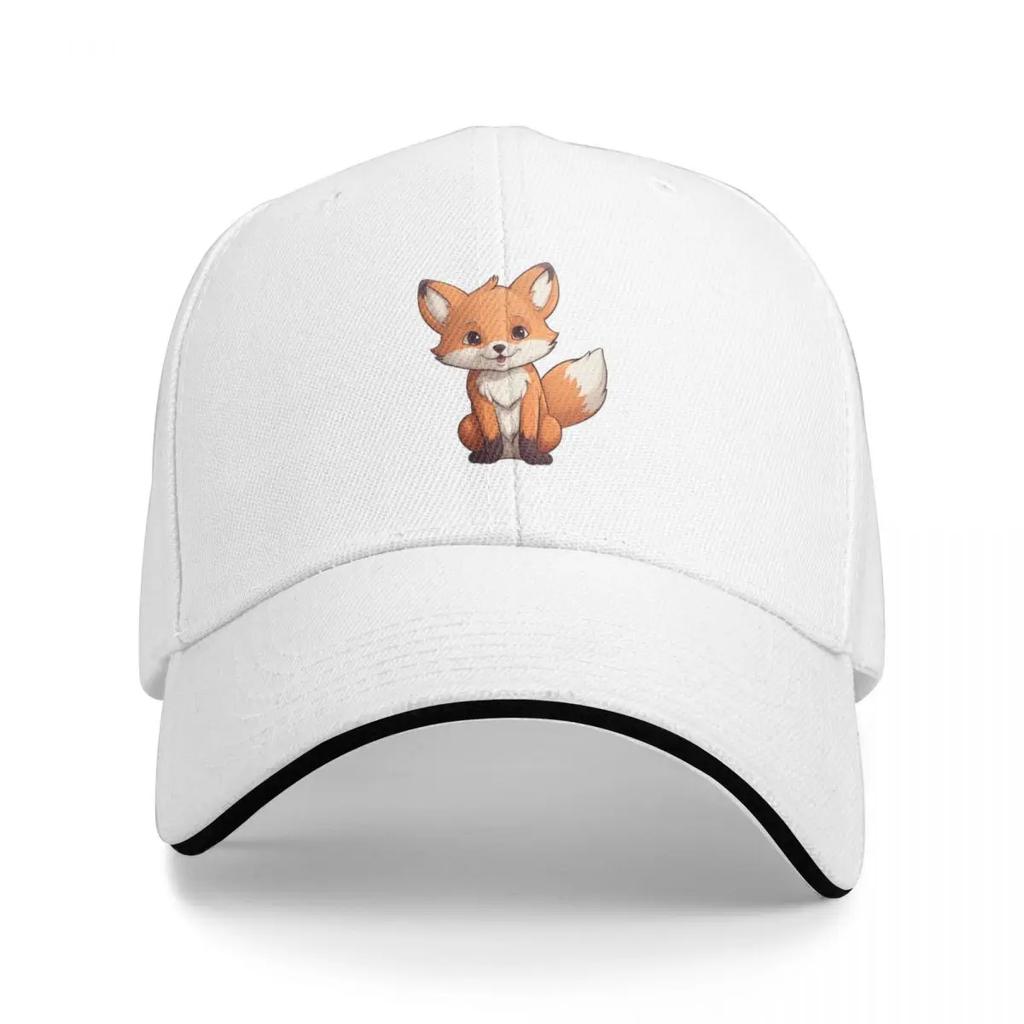 Cute Little Baby Fox Baseball Cap sailor cap for men golf hat genuine Men Womens