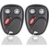 Keyless Entry Car Key Fob Replacement for 2003-2007 Chevy Chevrolet Silverado Tahoe Avalanche Equinox SSR Suburban/GMC Sierra Yukon/Cadillac