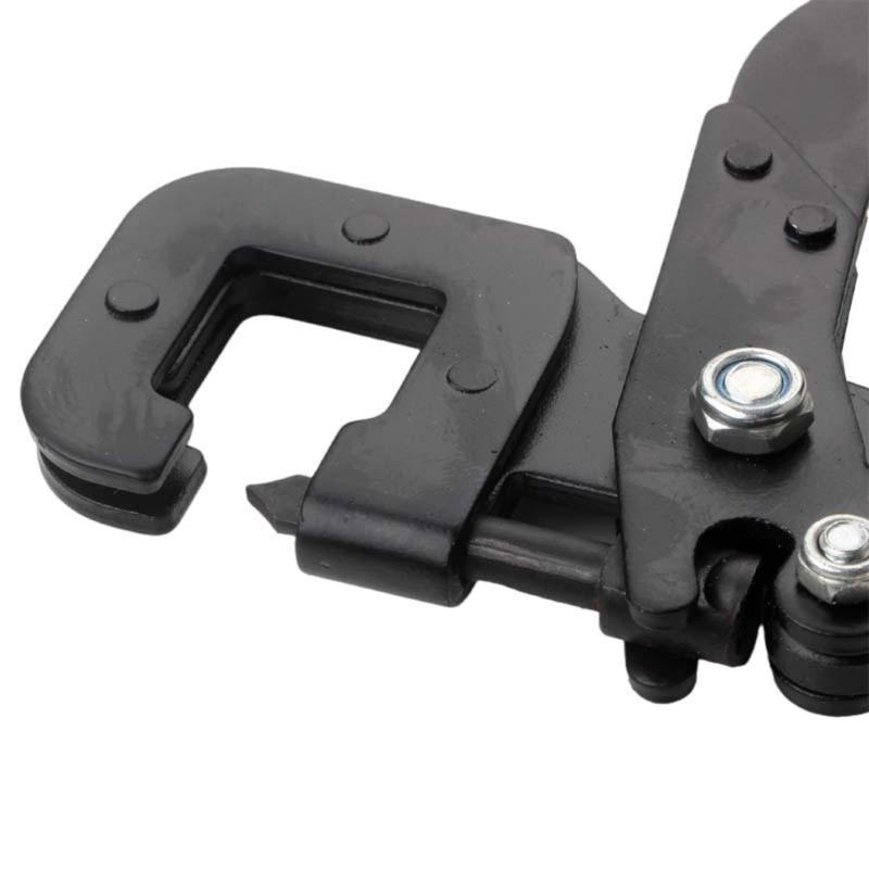 Heavy Duties Steel Framing Hole Punch Plier Tool Featuring Leverages Design For Reduced Effort In Drywalls Installation