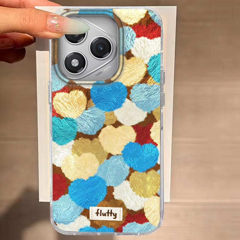 

Чехол для Honor 400 Lite 200 Pro 200Lite X9c X9a X8b X8a 5G Чехол для телефона Розовый бант Любовь Градиентный узор Для Honor 200 Силиконовый чехол Honor X8a белый