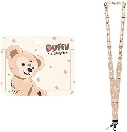 

Duffy Stella Lou Pass Case, iC Card Case, Strap, Commuter Pass Case, Name Holder, Card Case, Card Holder Cover, Cute Gift for Kids (Color: Duffy)