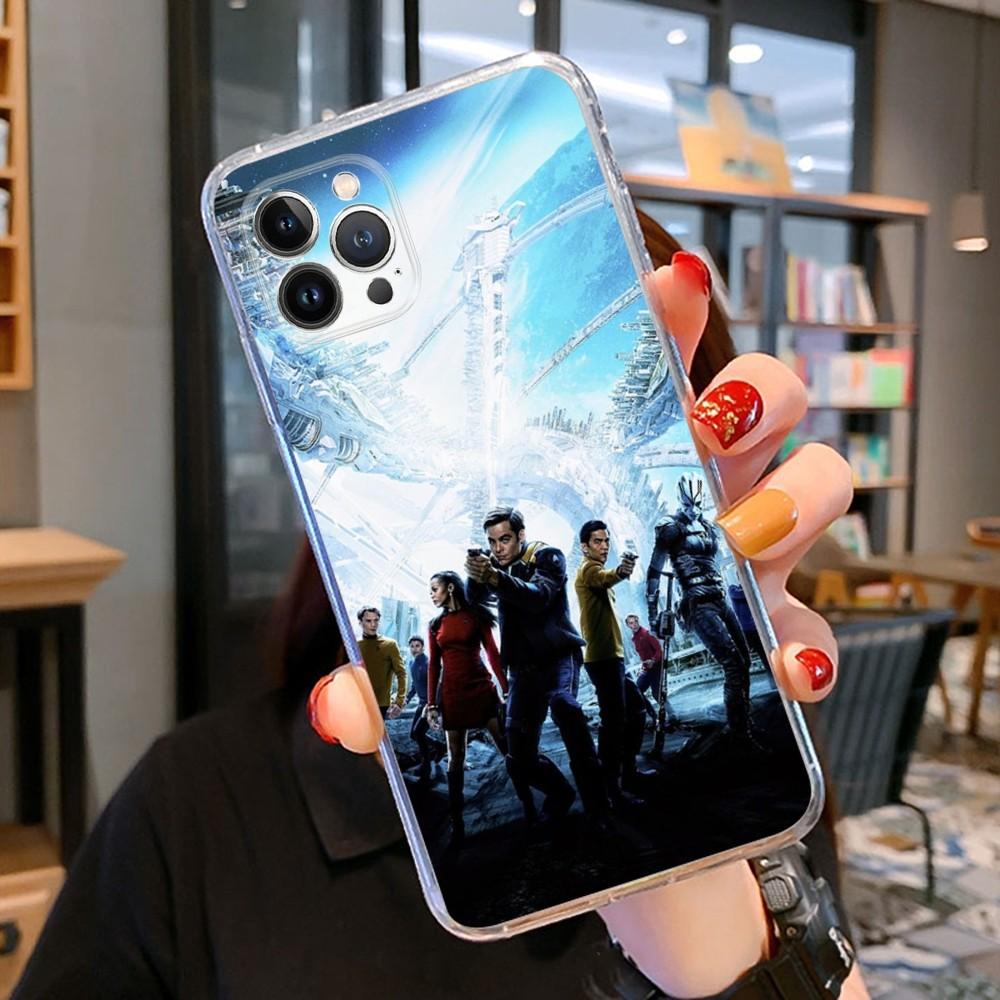 S-Stars T-Trek Phone Case For iPhone 15 14 11 12 13 Mini Pro XS Max Cover 6 7 8 Plus X XR SE 2020 Funda Shell