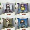 SSantoro Gorjuss Pillow Case For Car Sofa Decorative Home Doublesided Print Plush Square Throw Pillow Cushion Cover