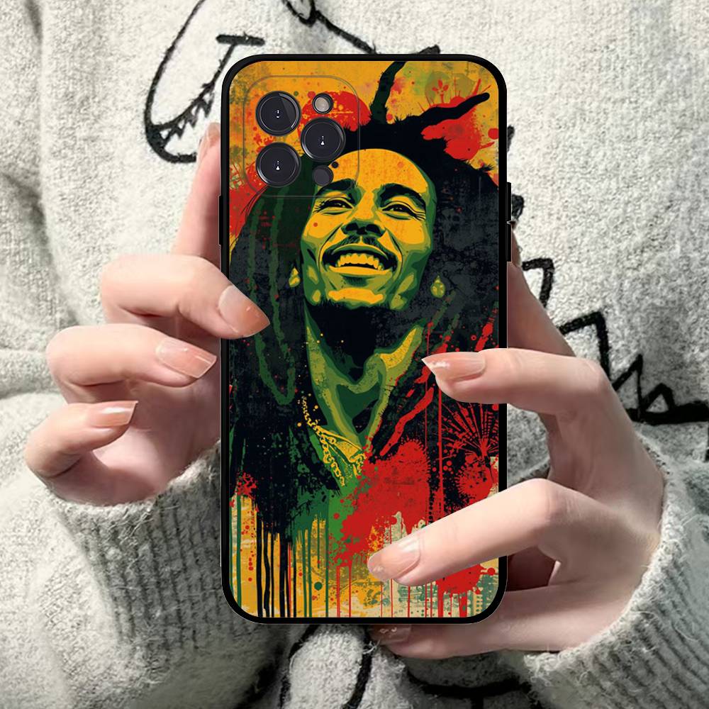 

Bob Marley Rasta Lion Phone Case For IPhone 16 15 14 13 12 11 17 Pro Max Simplicity Back TPU Soft Case iPhone 11pro max