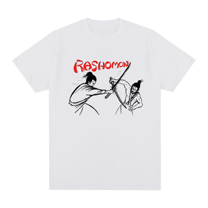 

rashomon Akira Kurosawa Vintage Tshirt Japanese Movie Clothing New Arrival Cotton Men T shirt New Tee Tshirt Womens Tops S