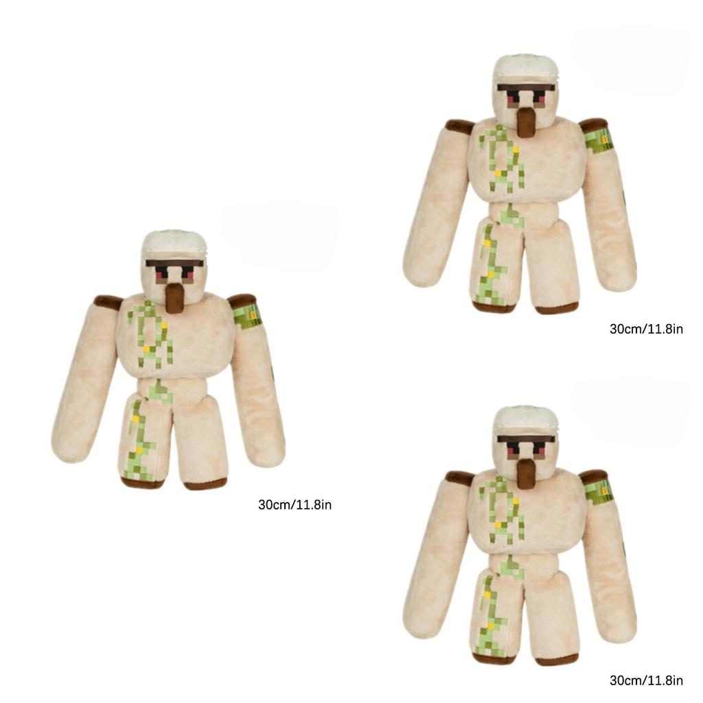 Minecraft Stuffed Animal Soft Plush Toypixel Doll Perfect Bedroom Decor For Kids And Adults