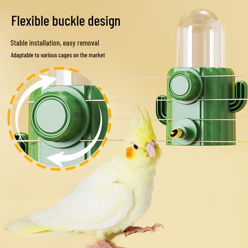 Parrot & Canary Automatic Water Dispensing Feeder Cage for Small Birds
