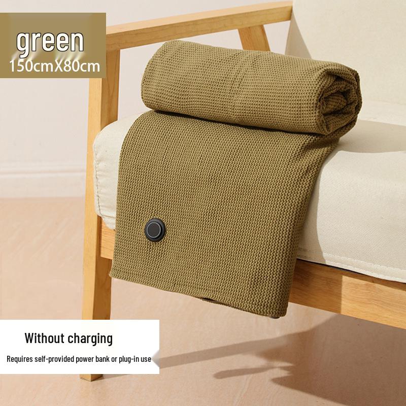 Rechargeable Heated Shawl - Outdoor Washable Electric Warmer Blanket