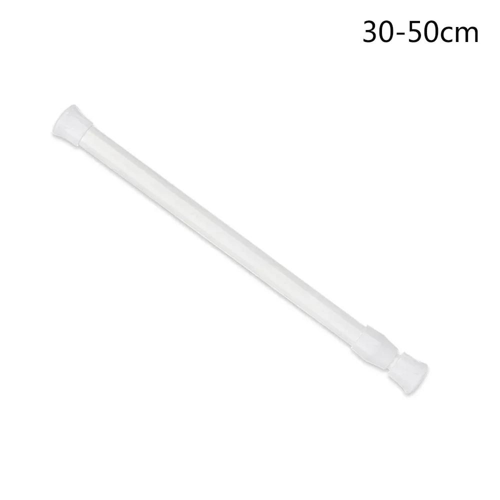 

Telescopic Rod Multi Purpose Household Durable Spring Adjustable Punch-free Bathroom Product for Hanging Shower Curtain Wardrobe
