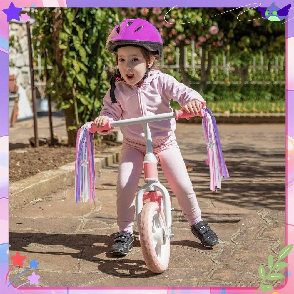 1 paio Nastri Stile Bici Colorati Frange Scooter Frange Scintillanti Bici Scooter