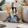 Cool NNeji Hyuga Pillow Case Sofa And Living Room Decorative Cushion Covers Dustproof And Miteproof Invisible Zipper