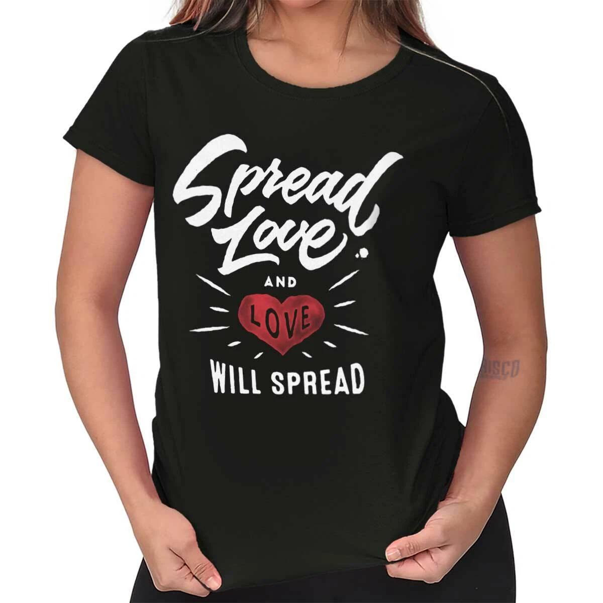 Love Inspirational Motivation Inspire Gift Womens Top Junior Graphic Tee XXXXL