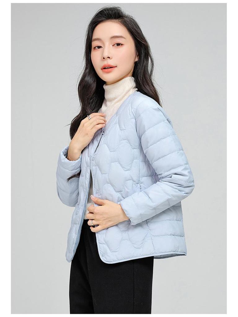 2025 Fall/Winter Women's Lightweight Versatile Down Jacket - Essential Warm School Uniform Layer
