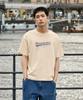 MINIMALPROJECT Washed Drawing Pigment Crop Short Sleeve T-Shirt Mst188C [Lightbeige]