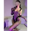 Rabbit Girl Uniform Temptation Sexy Hot Leopard Pattern Jumpsuit Open Crotch Pure Desire Sexy Body Suits Women Rompers Z4KR