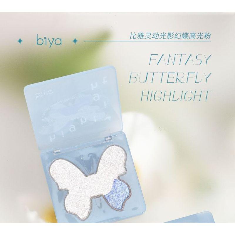 Biya - Duo Fantasy Butterfly Highlighter - 6 Colors