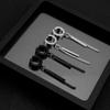 Fashion ins titanium steel men's ear clips neutral style 1PC hip-hop stainless steel punk earrings earrings