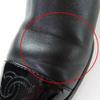 Great CHANEL short boots COCO Mark Leather Ankle Boots black Women 35 22B G38067 Used