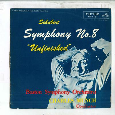 7inch Record SCHUBERT, BOSTON SYMPHONY ORCHESTRA - Symphony No.8 In B Minor "unfinishe HP112 VICTOR Japan Classical Used