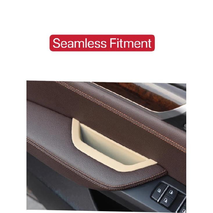 For BMW X3 X4 Door Armrest Cover Driver Side Door Armrest Handle Storage Cover for BMW X 3 X4 F25 F26 2010-2017 Front Left Side