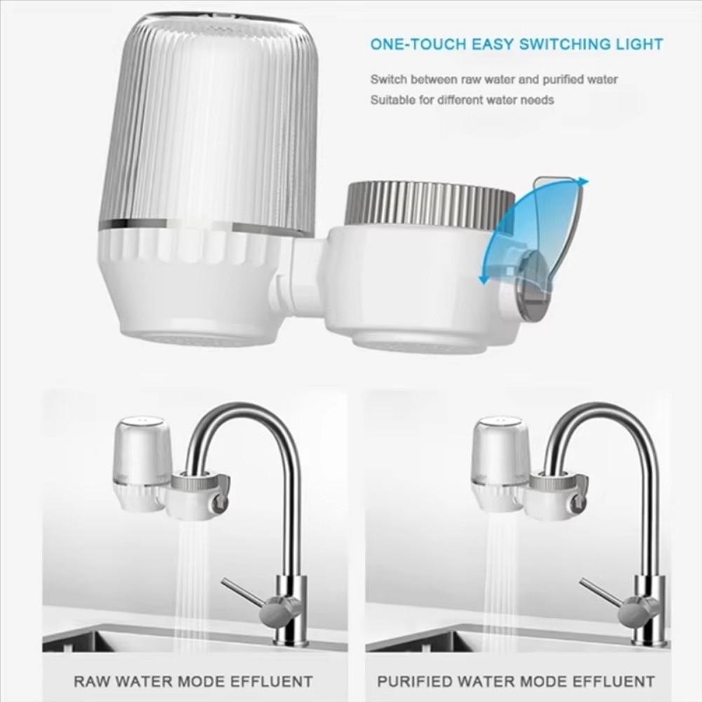 Splash-proof Kitchen Tap Purifier Ceramic Water Purifier  For Clean Drinking Water