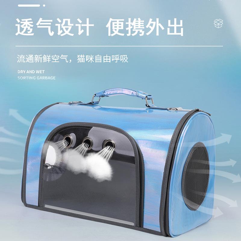Pet Backpack Dog Go Out Bag Breathable Cat Bag Go Out Portable Foldable Backpack Teddy Dog Bag Cat Backpack