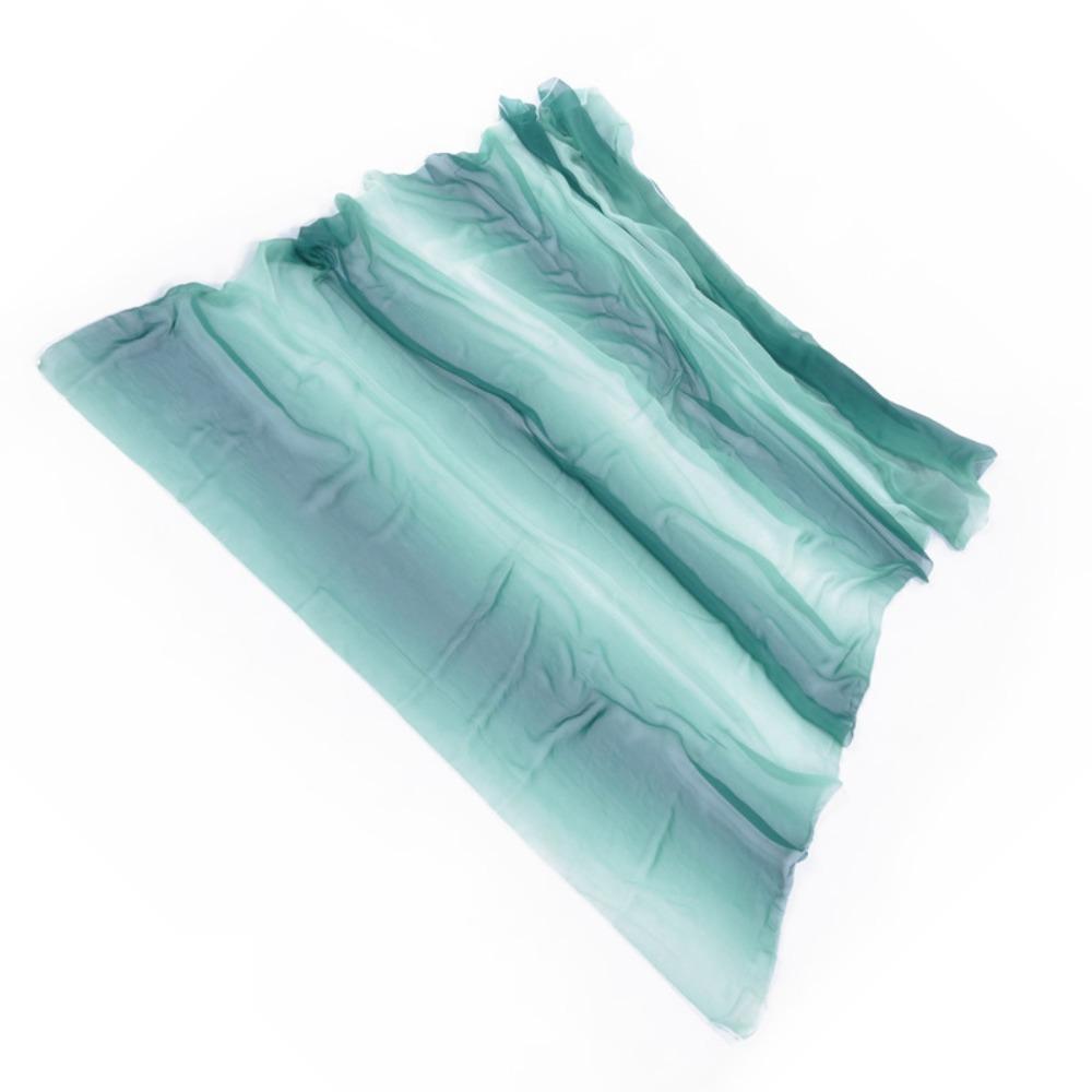 Light Texture Latin Belly Dance Shawls Gradient Color Performance Shawl Show Costumes