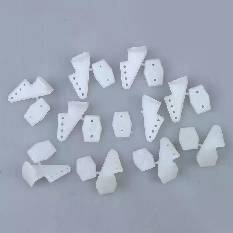 10 Sets/lot With Screws Pin Horns 18x26 4hole L18xW13xH26 RC Airplanes Parts Electric Planes Foam Aeromodelling