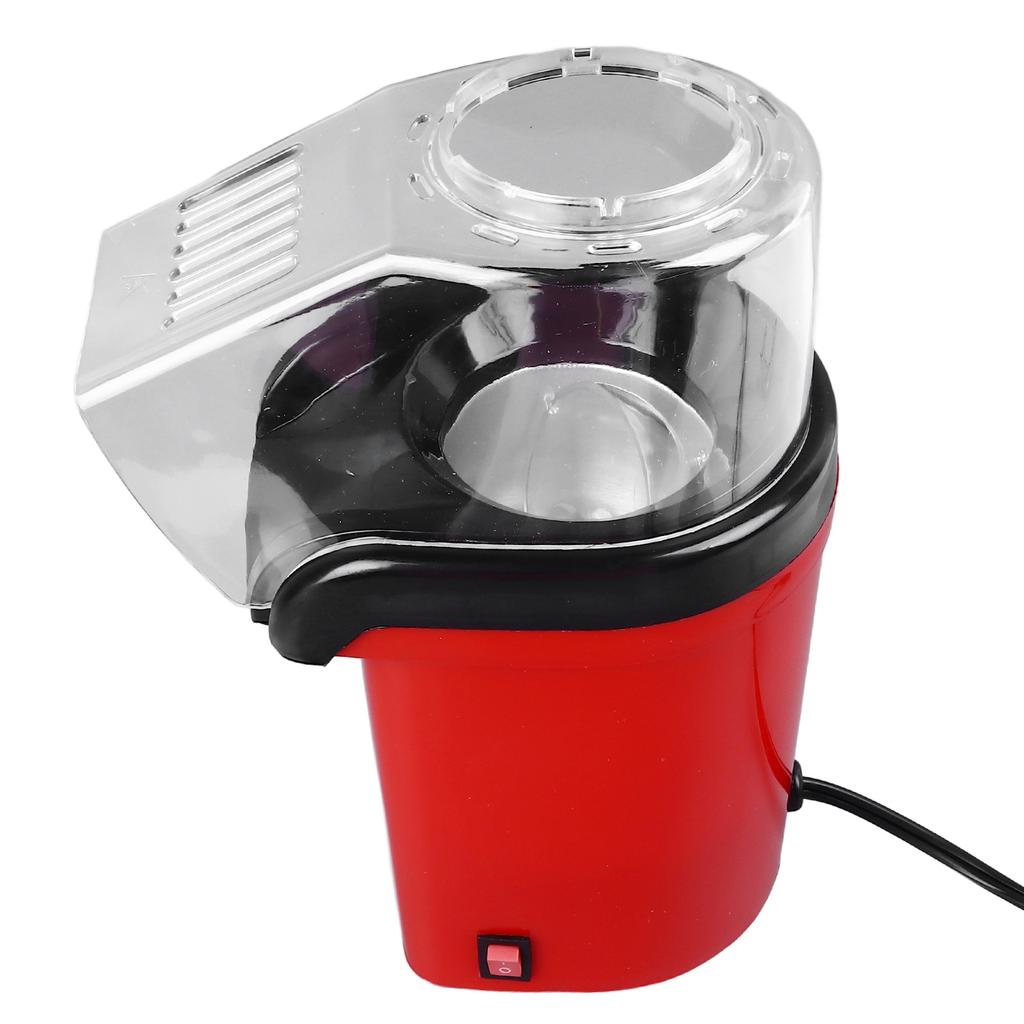Electric Popcorn Maker Detachable Efficient Small Hot Air Popcorn Machine for Home Party