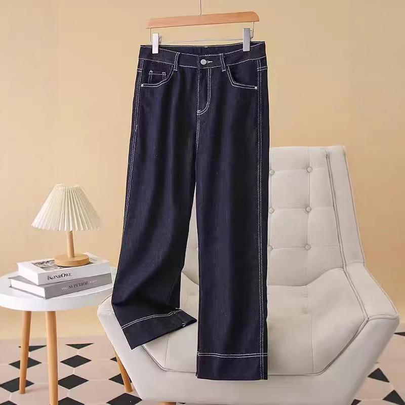 

Spring 2025 Plus Size Women s Jeans - Style 8779 2XL синий