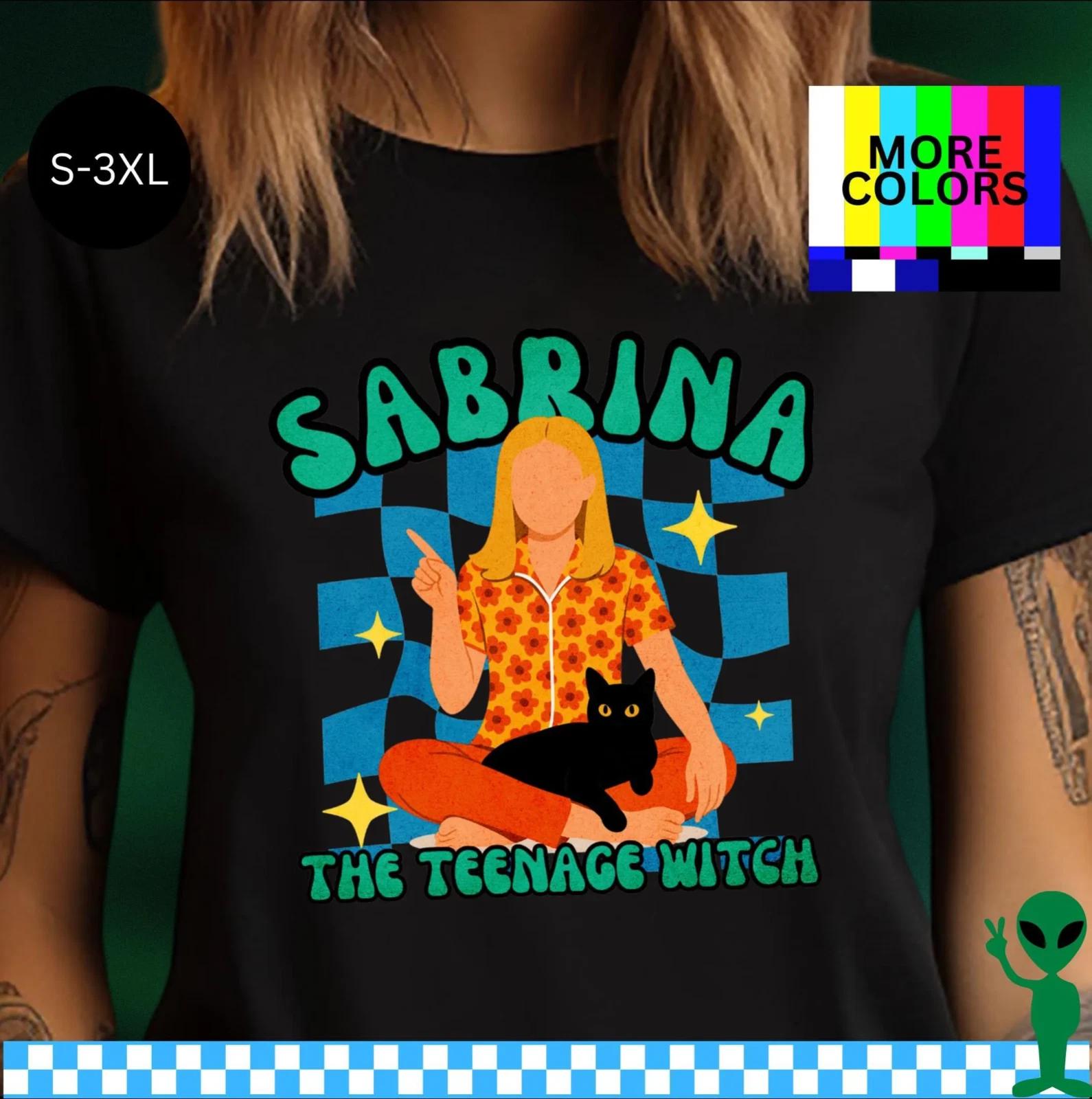 Sabrina the Teenage Witch 90s Shirt S-3XL Unisex Short-Sleeve L
