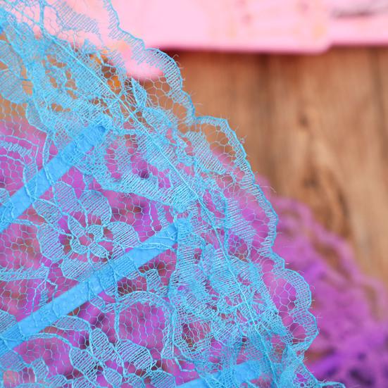 Vintage Lace Folding Fan Plastic Ribs Hand Held Fan Portable Summer Cooling Fan Wedding Dance Party Performance Props