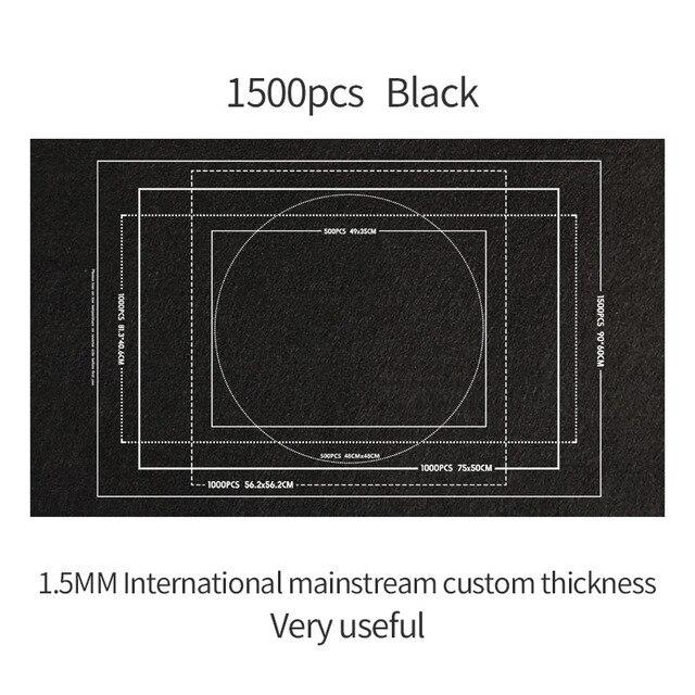 

Килимок для пазлів Tapis Килимок для головоломок у рулонах Килимок з повсті Ігровий килимок Пазли Ковдра До 3000 елементів Аксесуари для пазлів Портативна дорожня сумка для зберігання