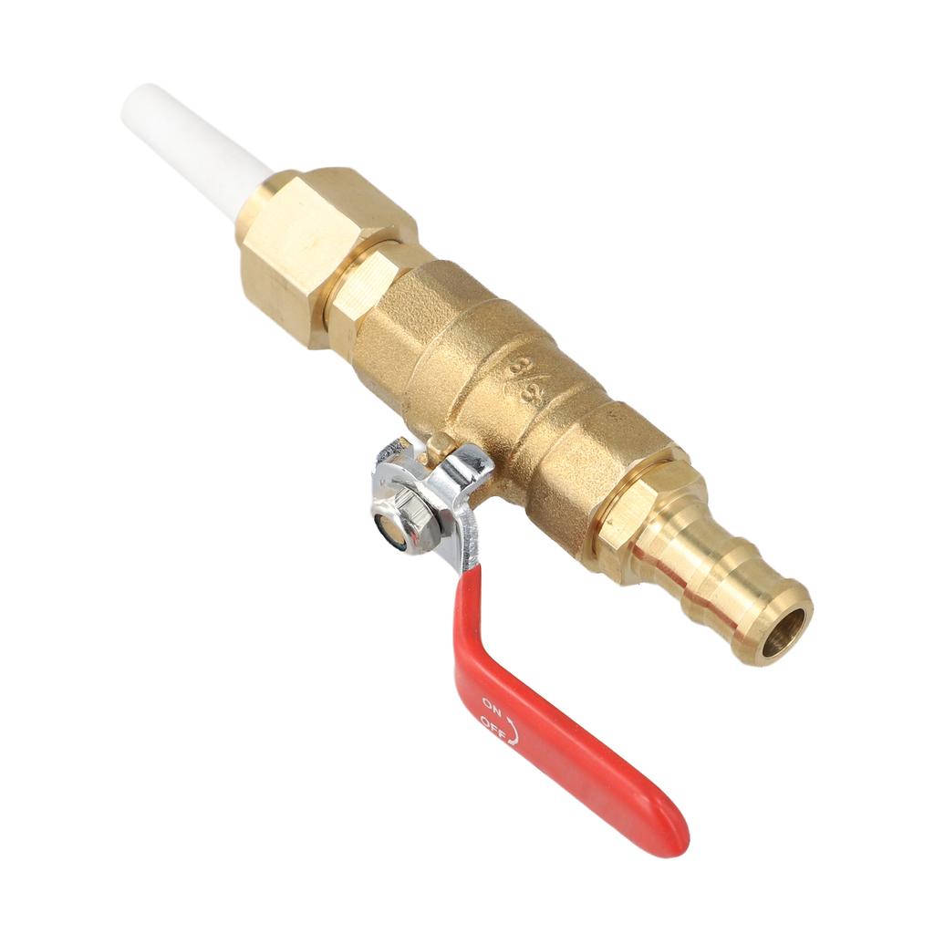 Valve Type Sand Blasting Tool With 4 Nozzle 2.4/2.7/3.2/3.6mm With Brass Ball Valve And Connector Replacement For Rust Removal