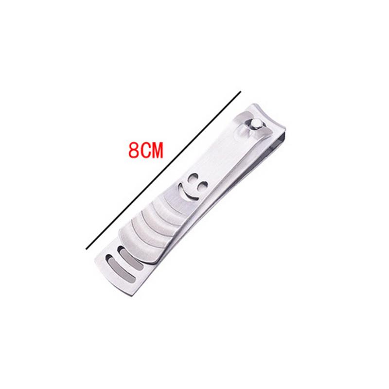 För rakt skuren nagelklippare i rostfritt stål Professionell manikyrtrimmer Högkvalitativ tå