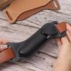 Funda de Cuero Plegable para Cinturones Funda para Cuchillo Bolsa para Guardar Cuchillos Estuche Protector Bolsa para Herramientas Múltiples