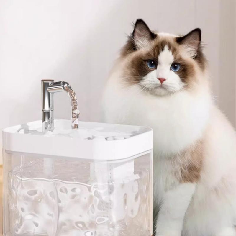 Cats Water Fountain Automatic Dogs Pet Drinking Mute Water Dispenser Large Capacity Quiet Automatic Fountain