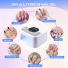 288W UV LED Nail Lamp for Gel Nails, Fast Curing with Auto Sensor & 4 Settings