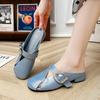 Fashion Mules Shoes Women's Flats Slippers Cystal Casual Sandals 2025 Designer New Summer Woman Flip Flops Fashion Slides Cozy Zapatos
