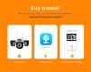 V380 Pro Triple-Eye Wireless Camera: Three-Screen, Three-Lens Intercom Surveillance System