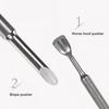 2 Set Cuticle Pusher Set Dead Skin Removal Versatile Cuticle Pusher Nail Polisher Finger Divider for Home Nail Salon
