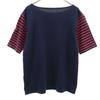 Uniform Experiment Made In Japan Border Short Sleeve Boat Neck T-shirt Men's Used