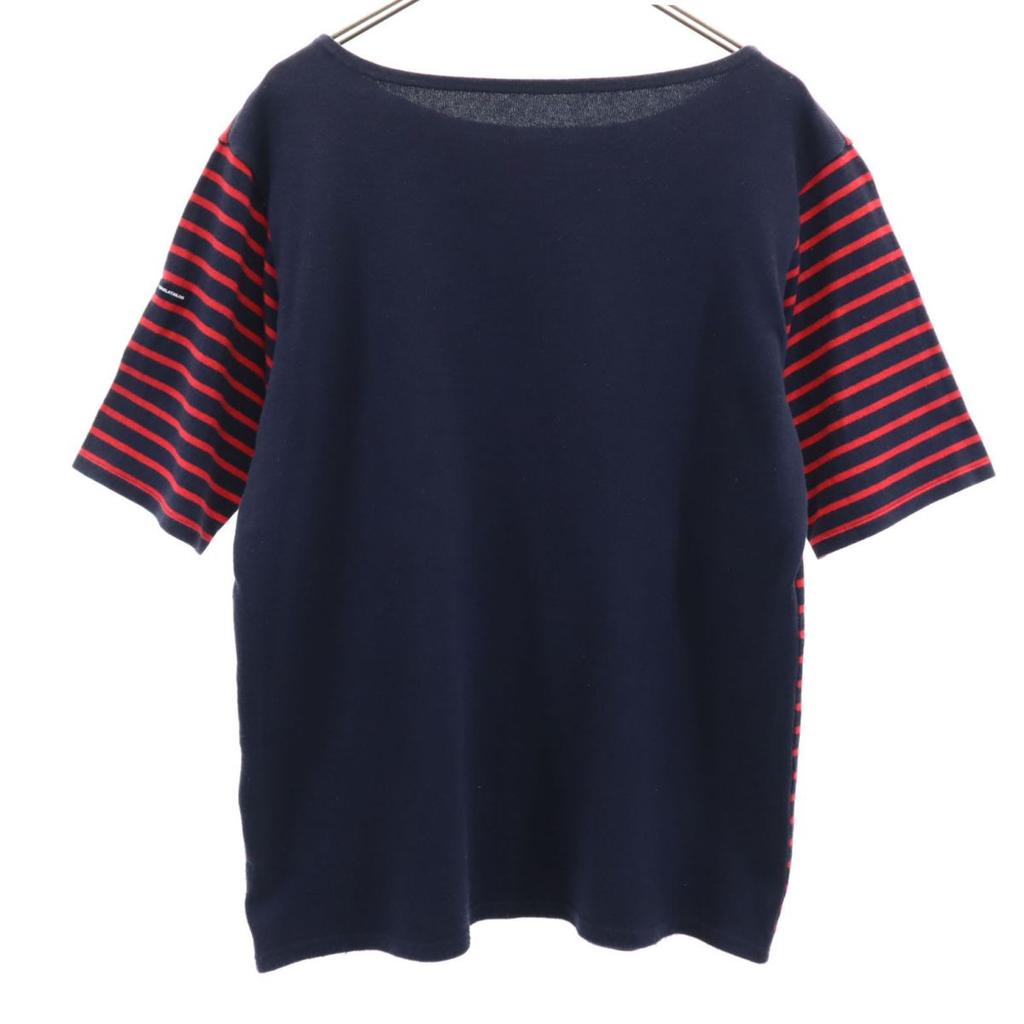 Uniform Experiment Made In Japan Border Short Sleeve Boat Neck T-shirt Men's Used